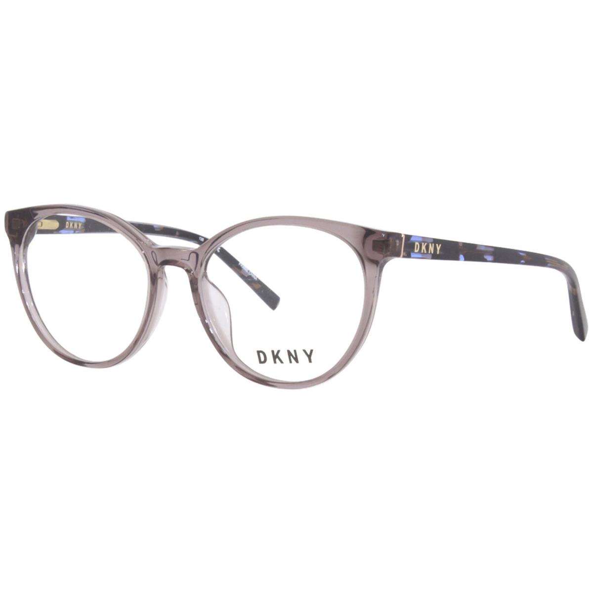 Dkny DK5037 270 Eyeglasses Frame Women`s Mink Full Rim Round Shape 52mm