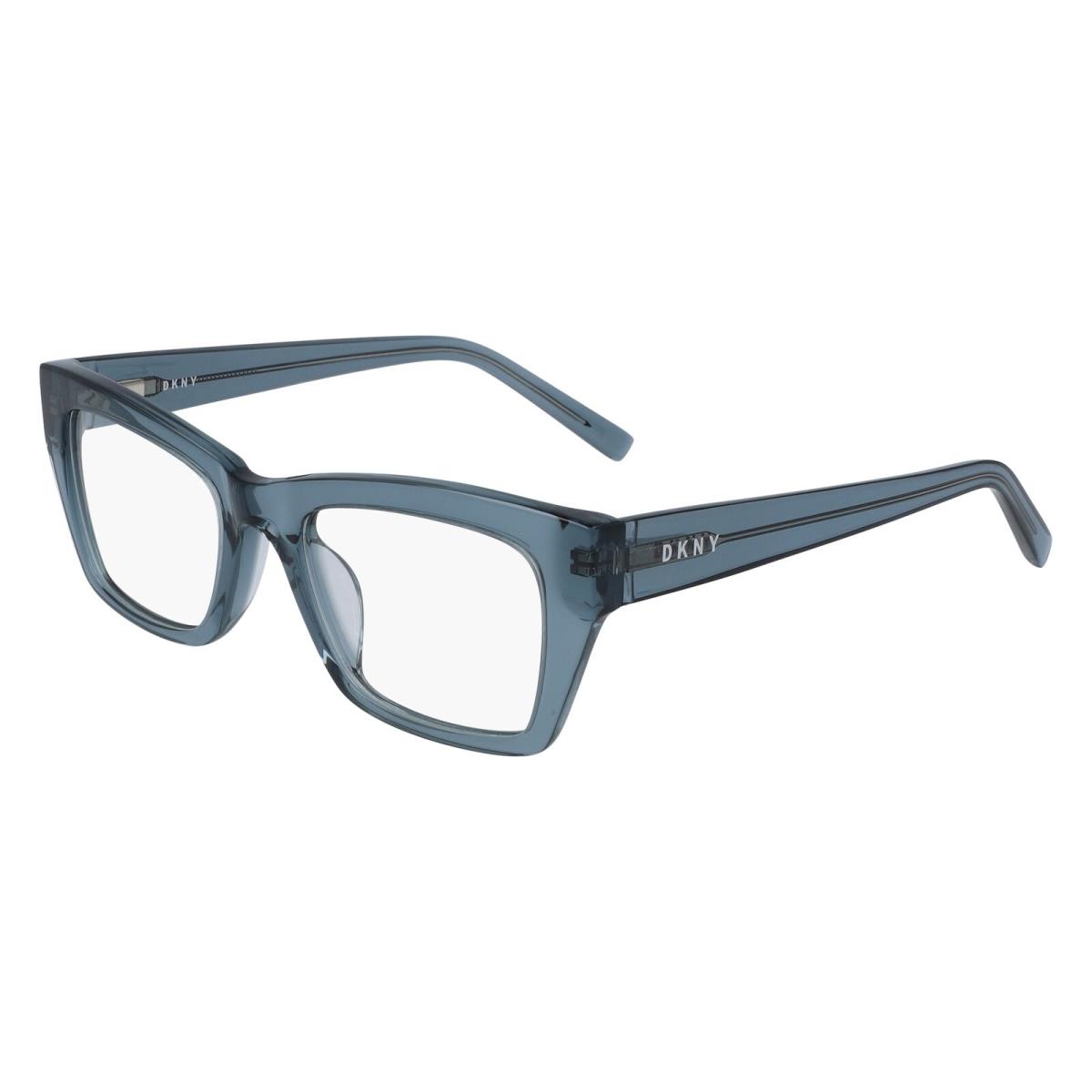 Dkny DK5021-405-51 405 Crystal Cadet Blue Eyeglasses