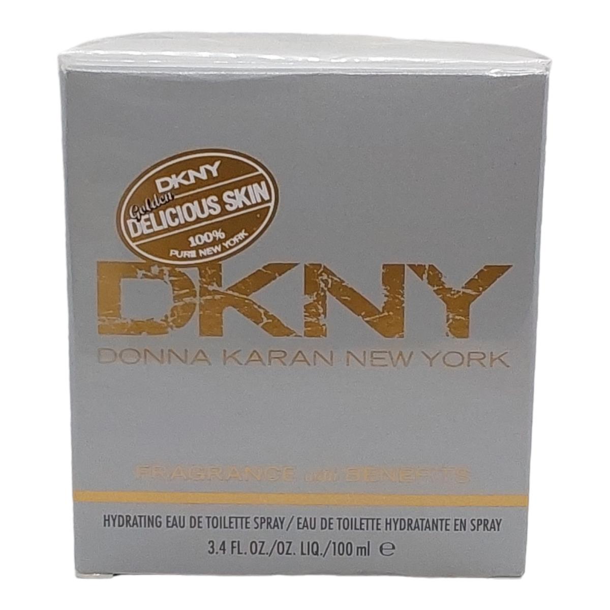 Dkny Donna Karan Be Delicious Golden Skin Hydrating Edt 3.4 oz 100 ml