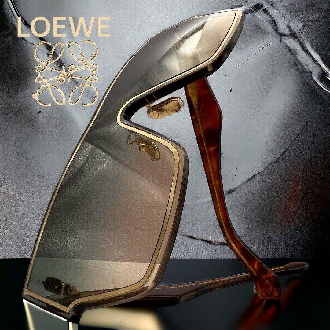 Loewe LW40041U 32P-Brand New-case Shield Sunglasses LW40041U 32P--Case Cloth-blue Gradient Lenses