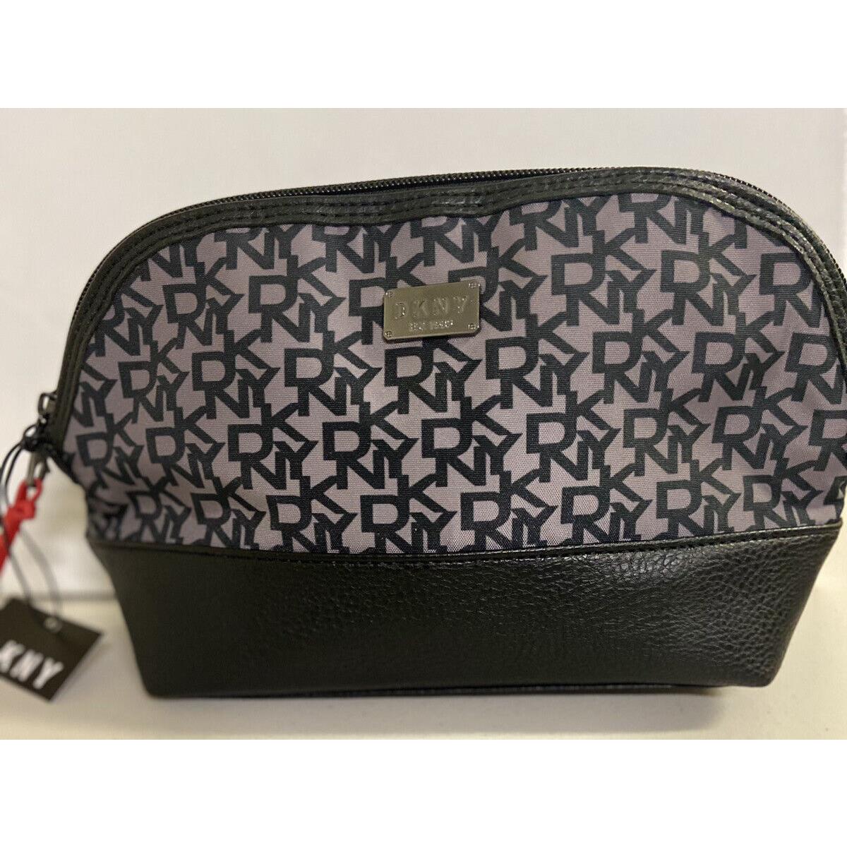 Dkny Signature Exclusive Cosmetic Dome Bag in Navy BX99