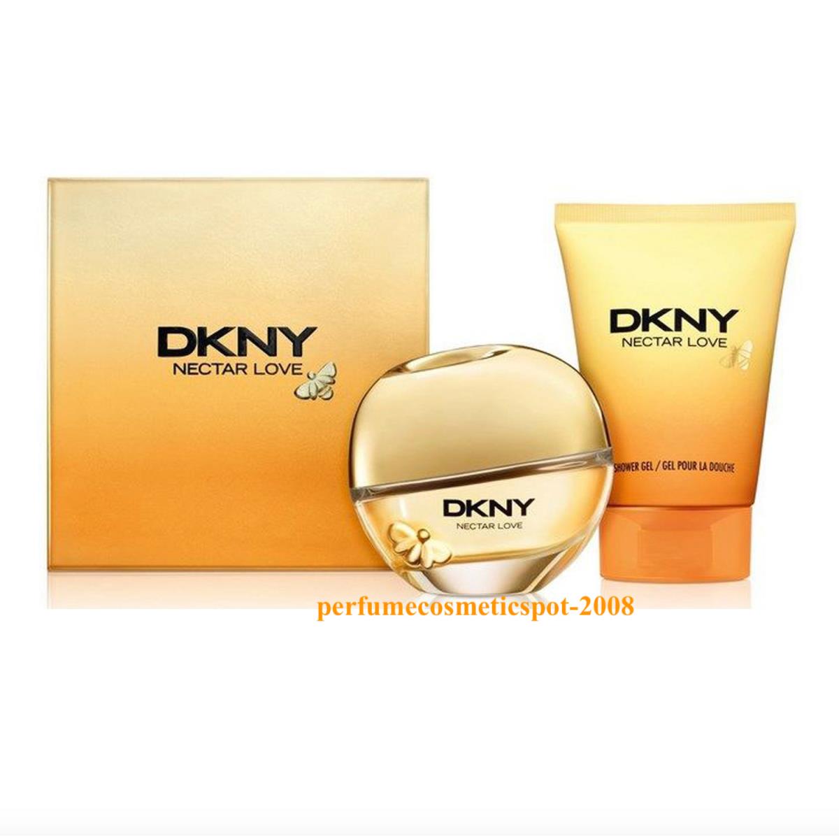 Donna Karan Dkny Nectar Love Edp Spray 1.0 OZ Shower Gel 3.4 OZ - 2PC Set