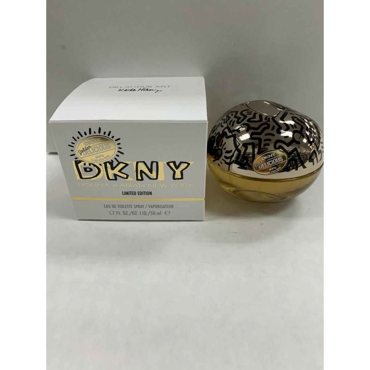 Dkny Art Golden Delicious By Donna Karan Edt Spray 1.7 Oz Limited Edition W