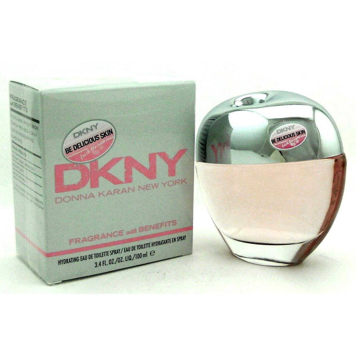 Dkny Be Delicious Skin Fresh Blossom 3.4oz Hydrating Edt Spray