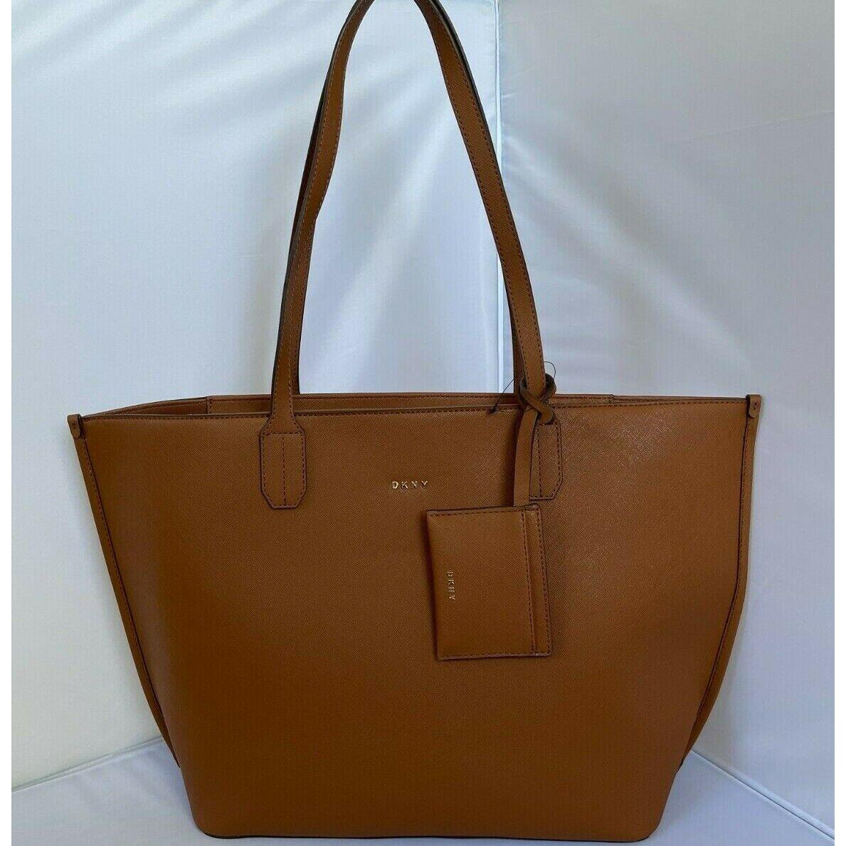 Brown Dkny Bradee Tote Satchel Crossbody Purse Bag Handbag