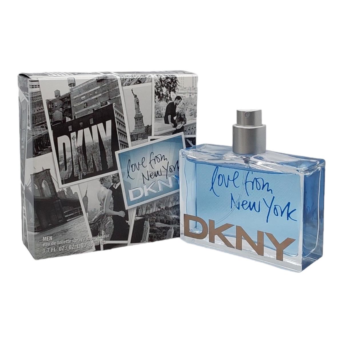 Dkny Donna Karan Love From York Men Eau De Toilette 1.7 oz 50 ml As Pictured