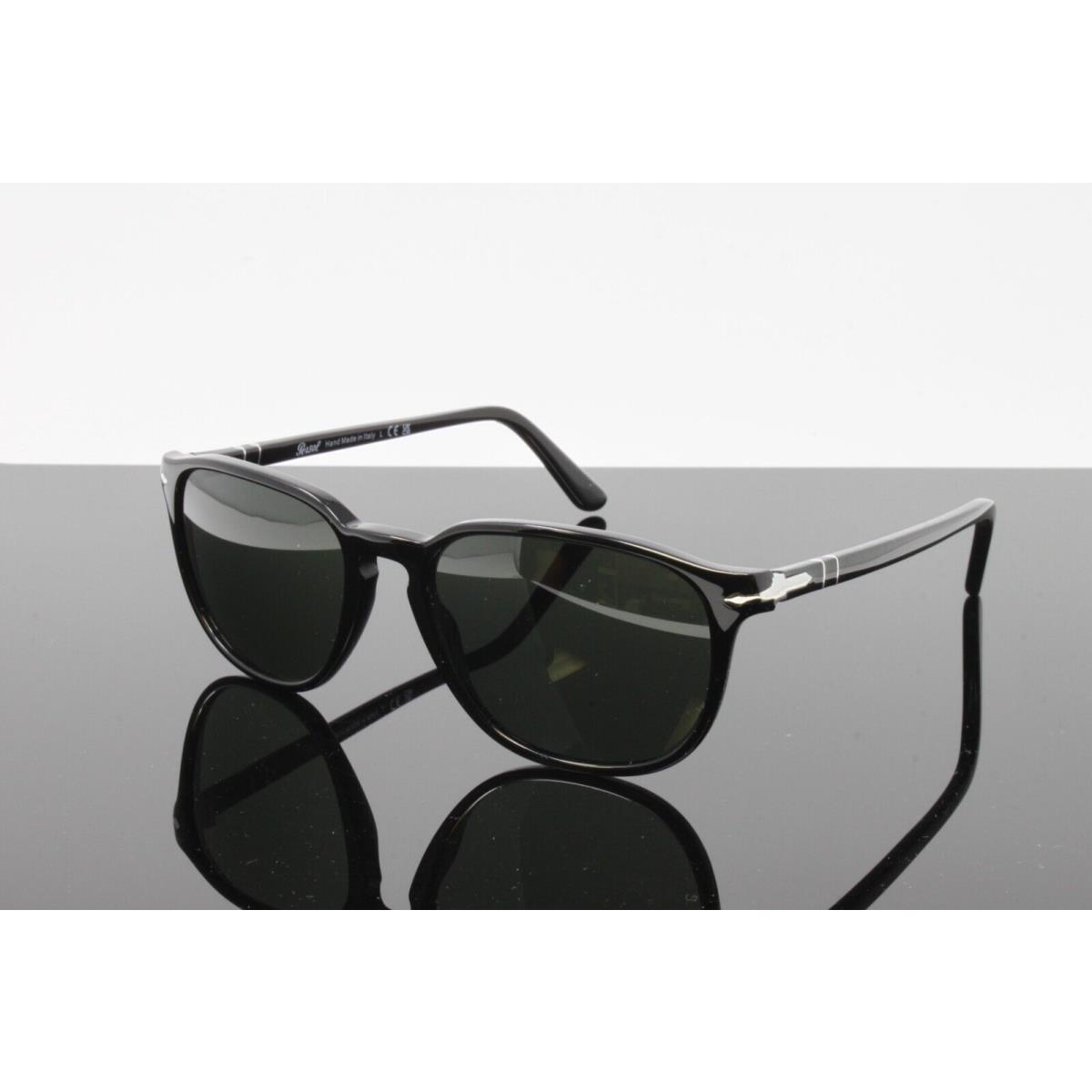 Persol Sunglasses PO3019S 95/31 Black 55mm Green Lens