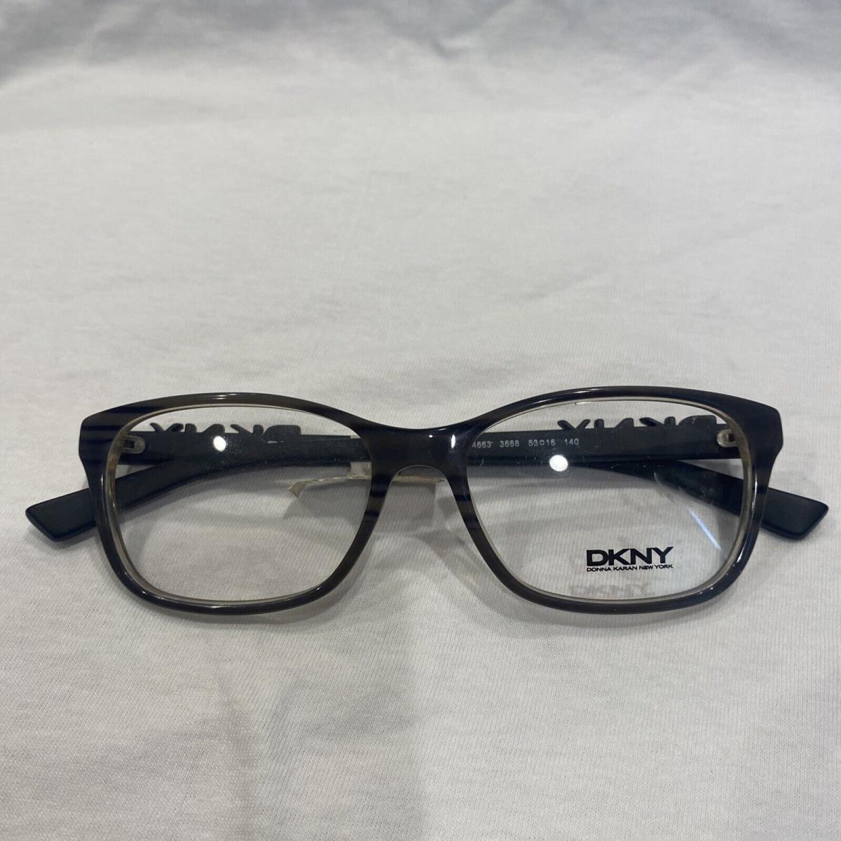 Dkny DY 4663 3668 Eyeglasses Frames 53 16-140