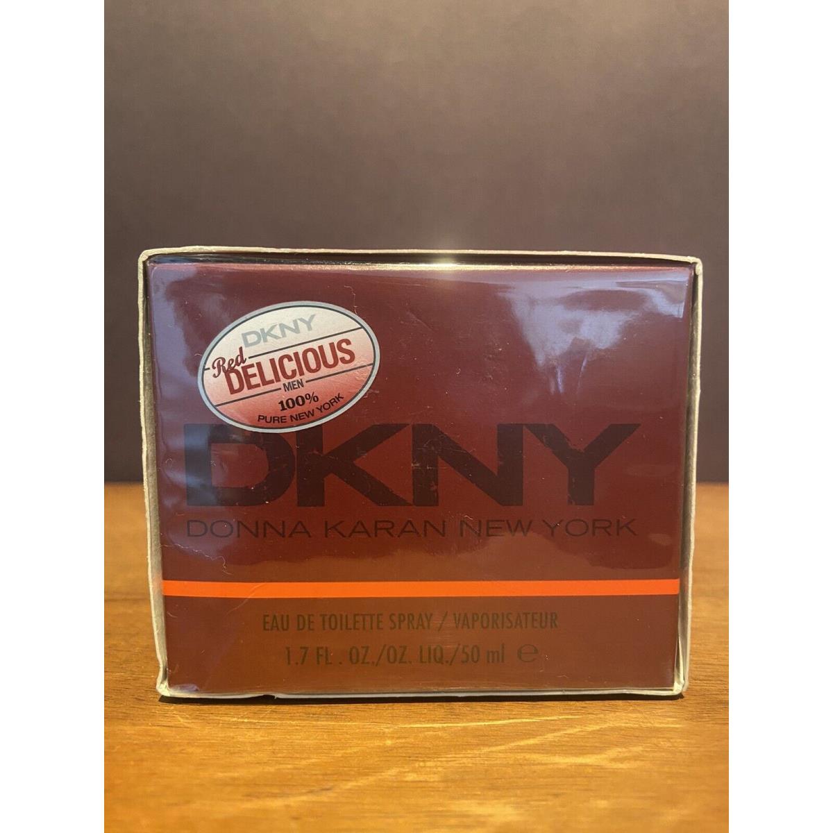 Dkny Red Delicious For Men 1.7 Fl. OZ / 50 ml Eau de Toilette Spray Rare