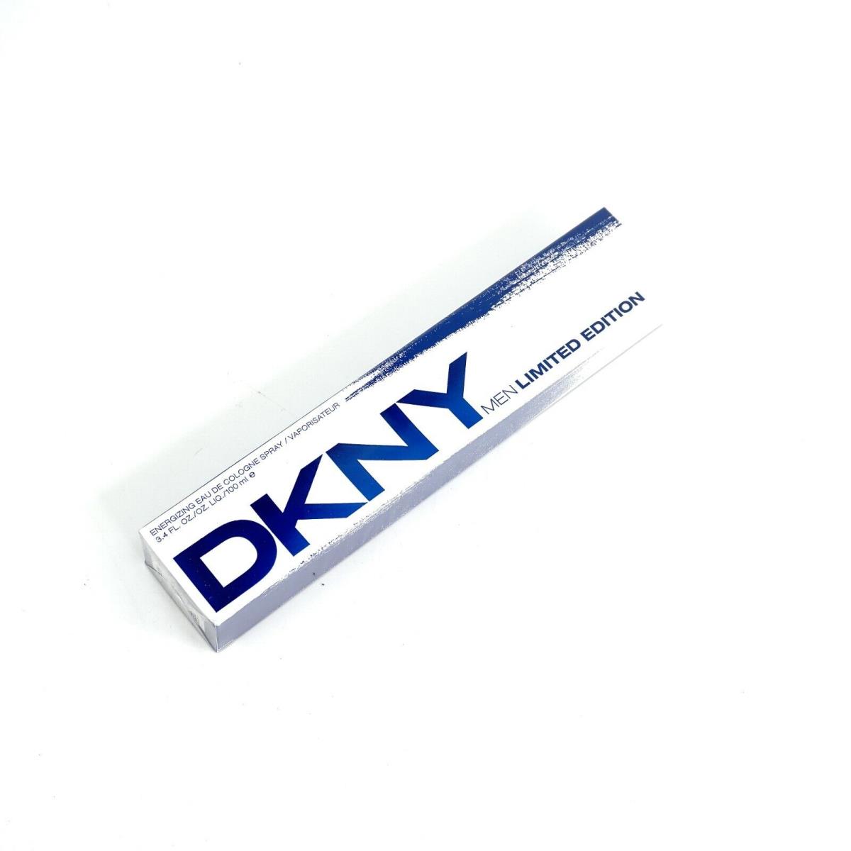 Dkny Men Limited Edition Energizing Eau De Cologne Fullsize 3.4 Oz