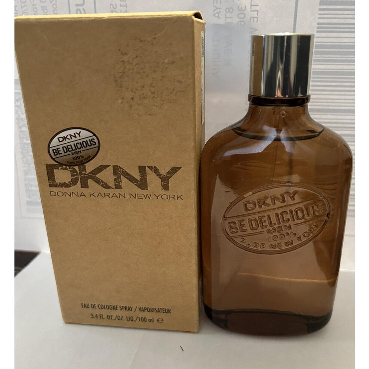 Be Delicious Men By Dkny Donna Karan Men Cologne 3.4 oz Eau De Cologne Spray