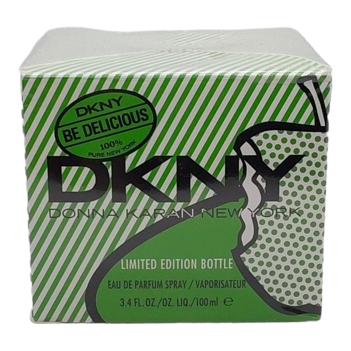 Dkny Donna Karan Be Delicious Eau De Parfum 3.4 oz 100ml Limited Edition