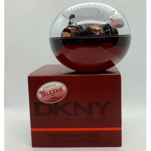 Red Delicious Dkny Donna Karan York 1.7 oz 50ml Edt Spray For Men