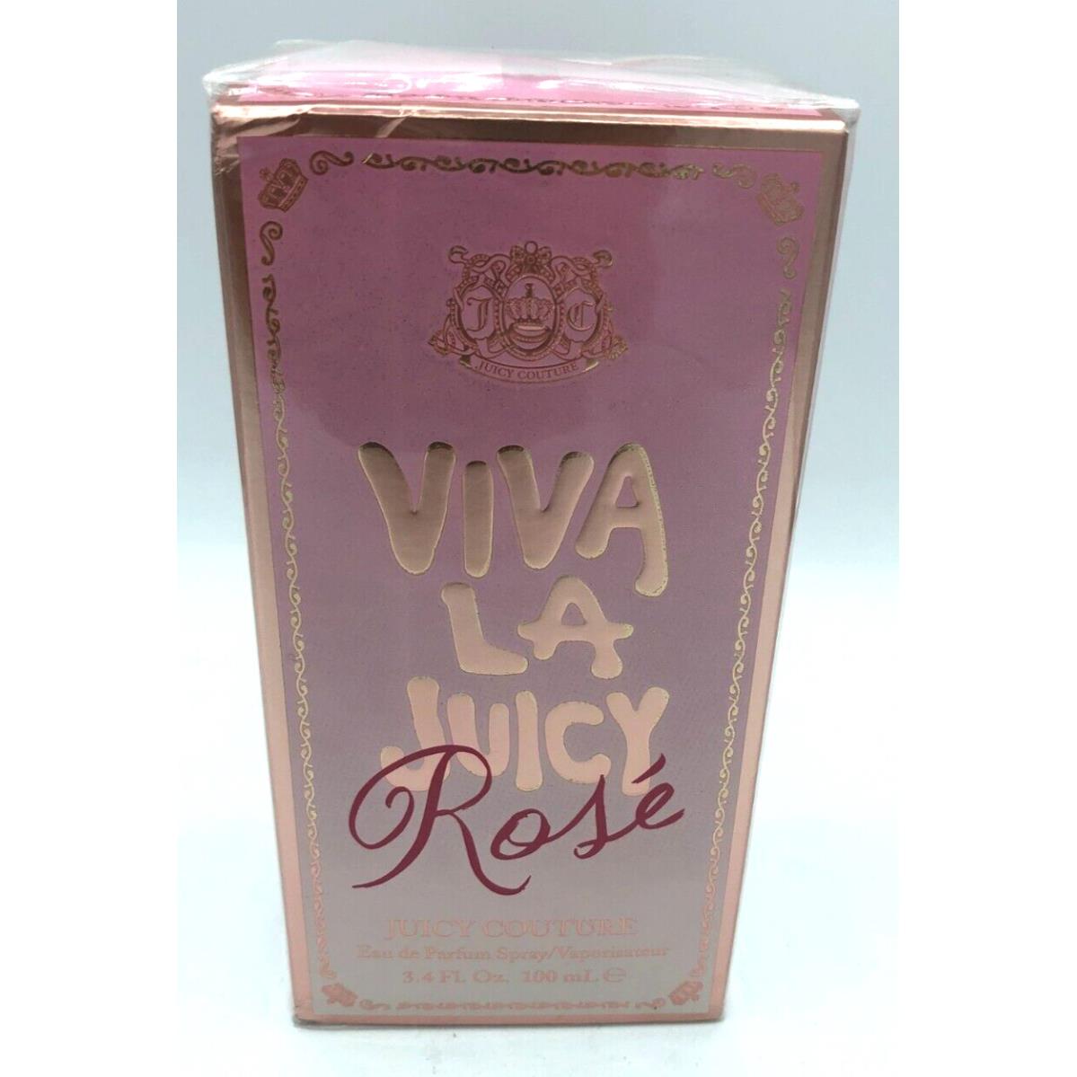 Viva La Juicy Rose By Juicy Couture Eau de Parfum Spray 3.4/3.3 oz