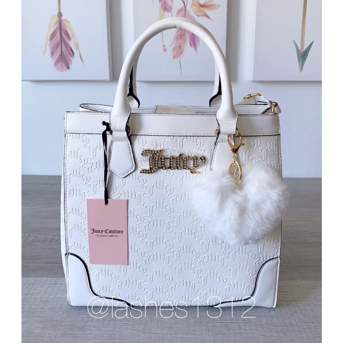 Juicy Couture Bag Heartless Tote - White