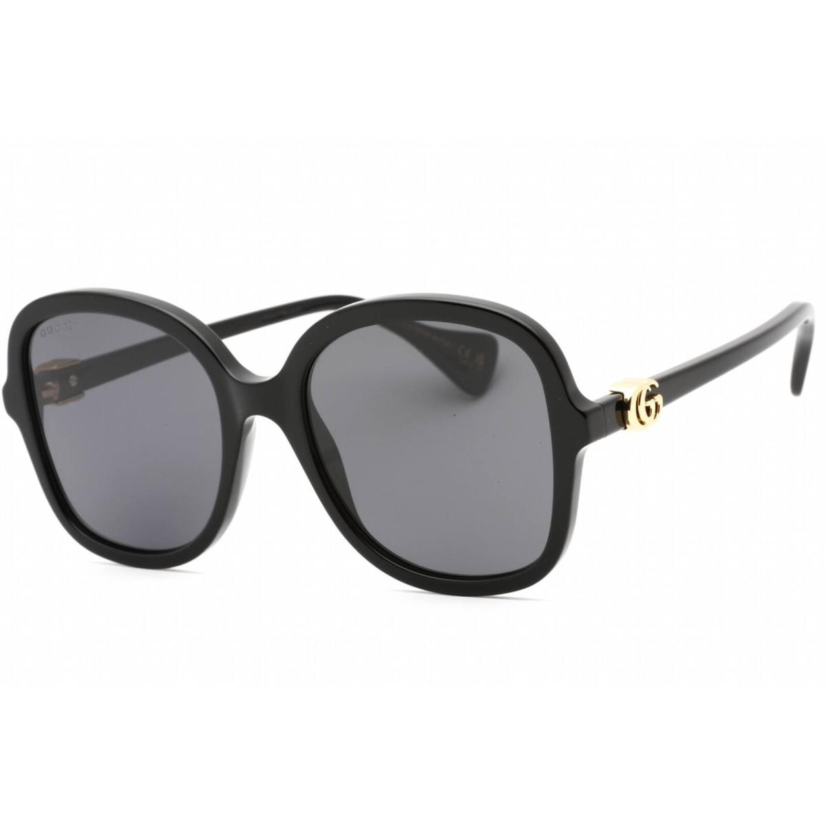 Gucci Women`s Sunglasses Black Plastic Oversized Full Rim Frame GG1178S 001