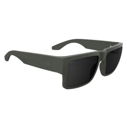 Spy Optic Cyrus Sunglasses - Matte Olive / Happy Gray Lens - Frame: Matte Olive, Lens: Happy Gray