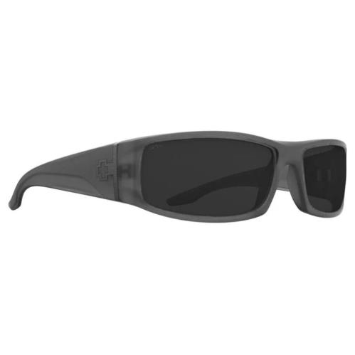 Spy Optic Cooper Sunglasses - Translucent Gunmetal / Happy Gray Lens