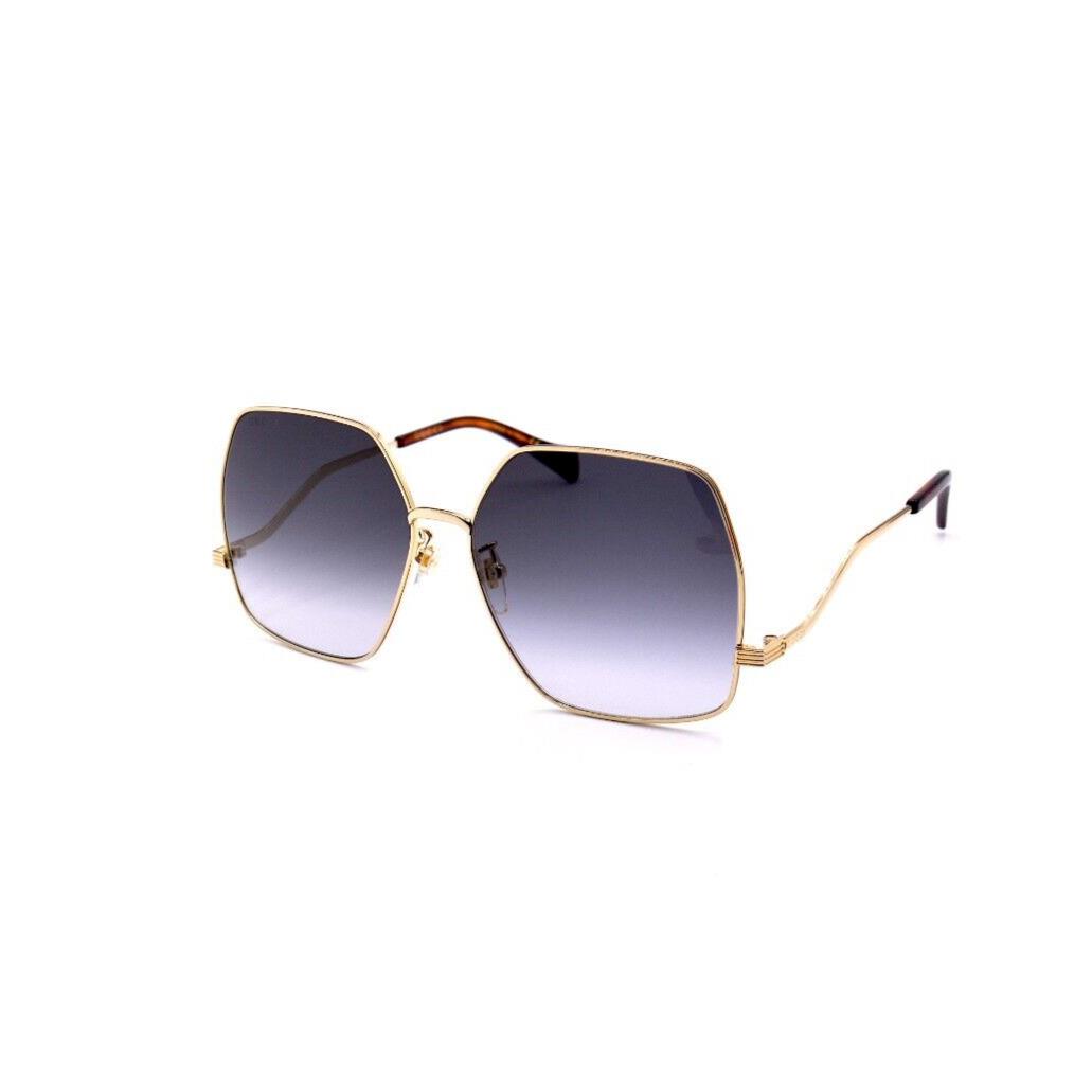 Gucci Sunglasses GG1005S 002 Gold Grey Gradient 61-15-145