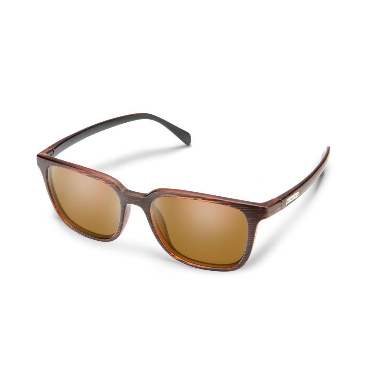 Smith Boundary Sunglasses Burnished Brown - Polarized Brown