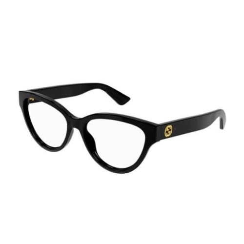 Gucci GG1581O 001 Black Cat-eye Women`s Eyeglasses