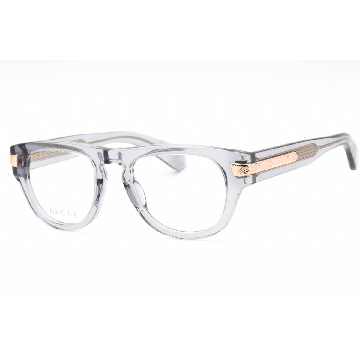 Gucci GG1519O-003-51 Eyeglasses Size 51mm 20mm 145mm Grey Men