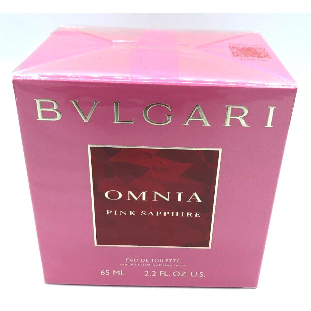 Omnia Pink Sapphire by Bvlgari For Women 2.2 oz Edt Spray