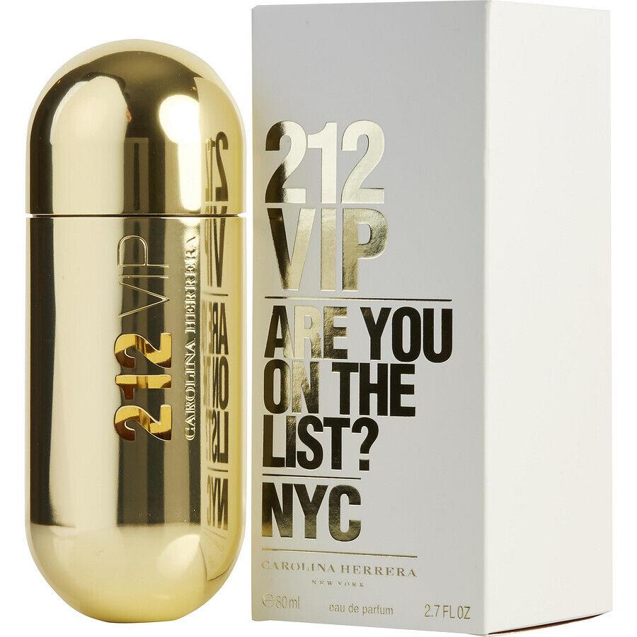 212 Vip by Carolina Herrera For Women Eau de Parfum Spray 2.7 oz