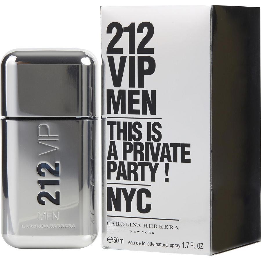 212 Vip by Carolina Herrera For Men Eau de Toilette Spray 1.7 oz