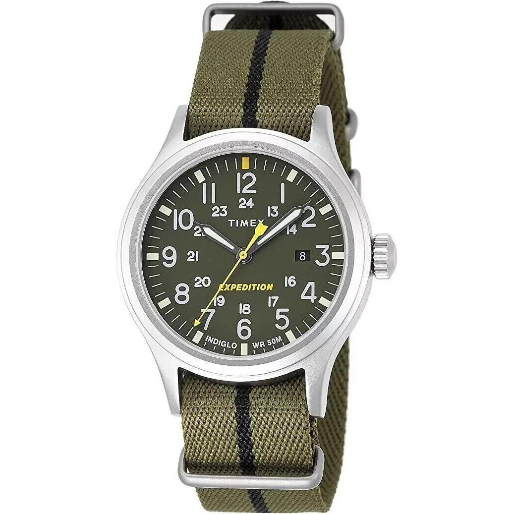 Timex Expedition North Sierra Indiglo 40MM Green Watch TW2V07700