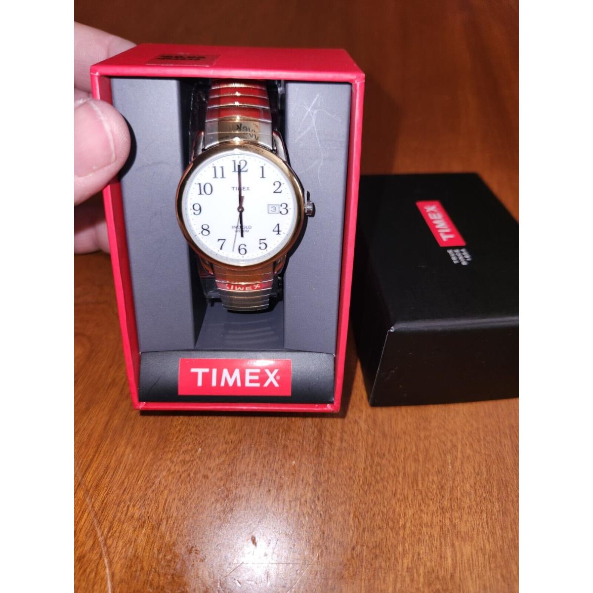 Timex Classic Men`s Wristwatch Expansion Band - T 2H311 JT - Nos