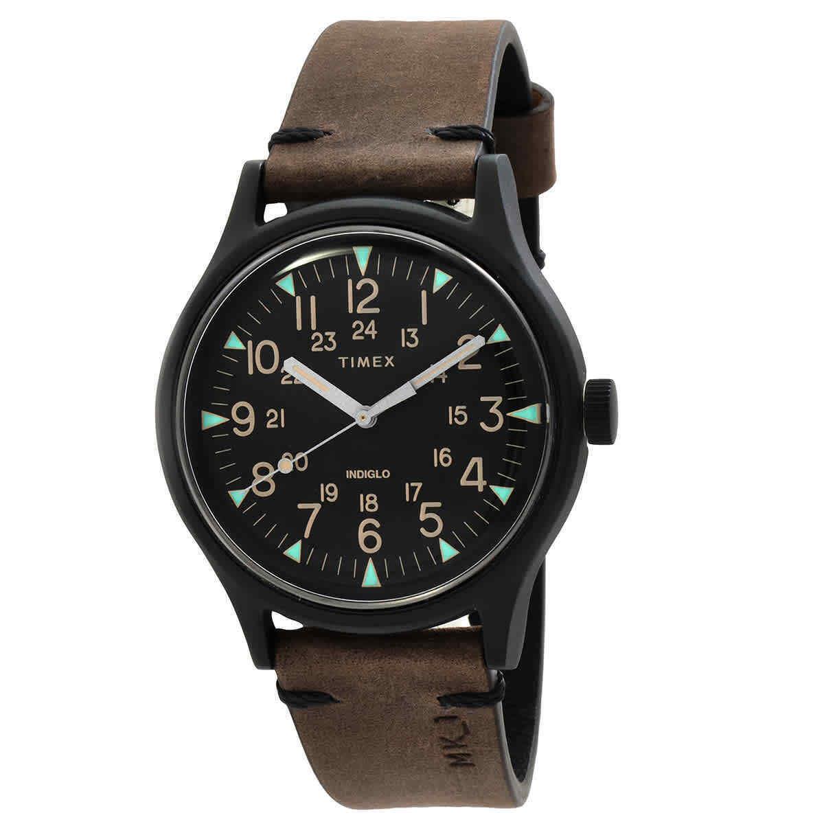 Timex MK1 Quartz Black Dial Men`s Watch TW2R96900