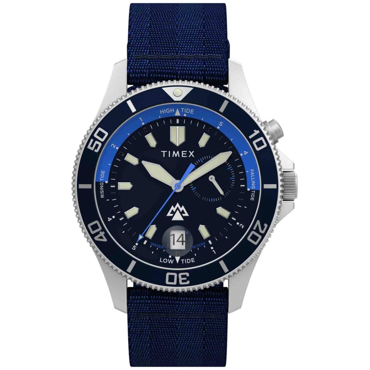 Timex Expedition North Slack Tide Quartz Blue Dial Men`s Watch TW2W22000JR