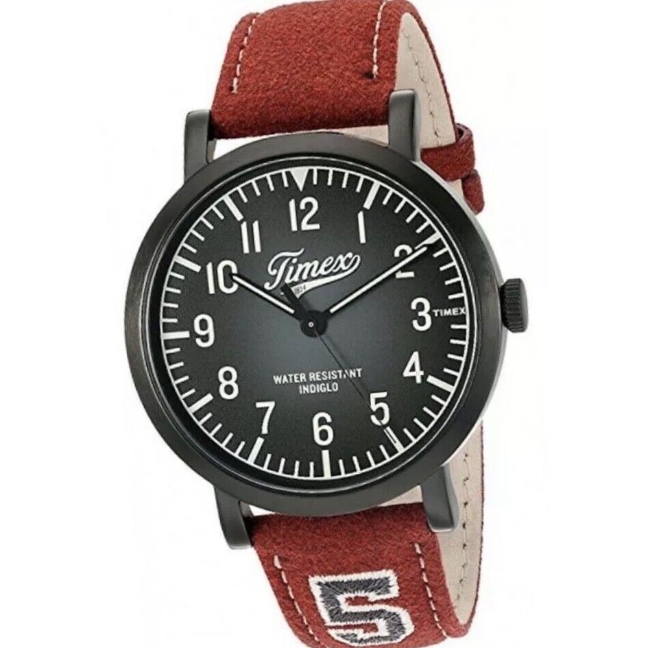 Timex Share TW2P83200 Unisex Grey Dial Analog Quartz Watch with Leather Strap