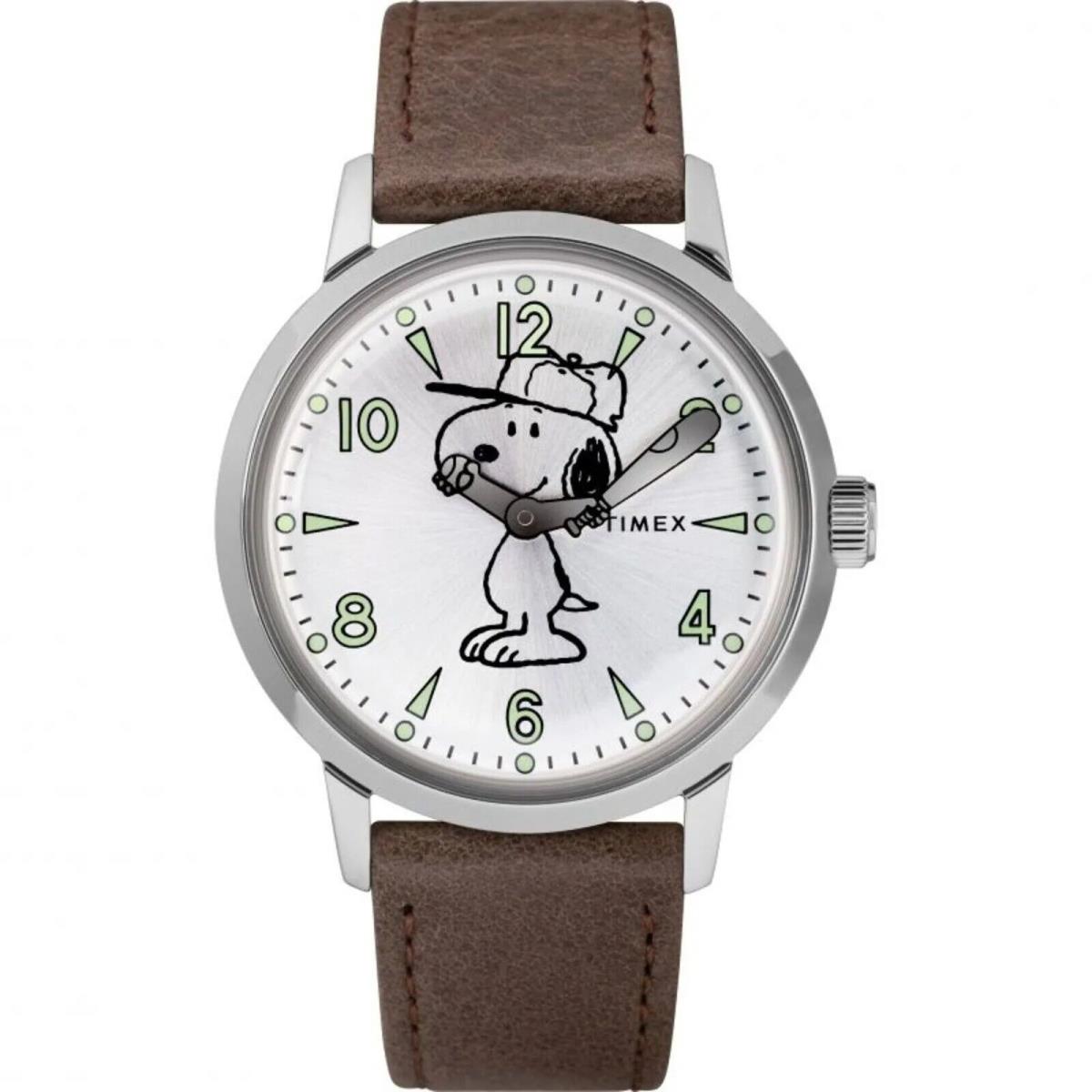 Timex Men`s Watch Welton Peanuts Snoopy Quartz Bracelet TW2R94900