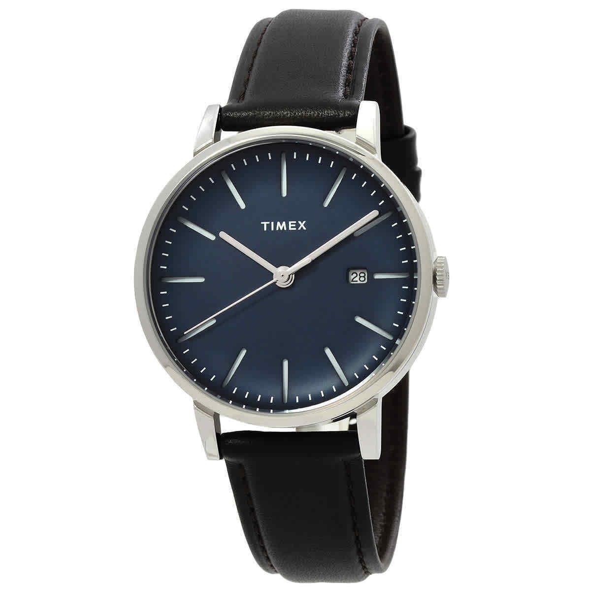 Timex Midtown Quartz Blue Dial Men`s Watch TW2V36500