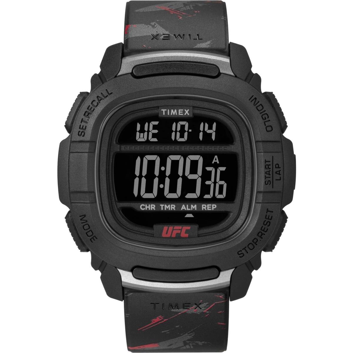 Timex Men`s Ufc Strength 47mm Quartz Watch TW2V85200JR