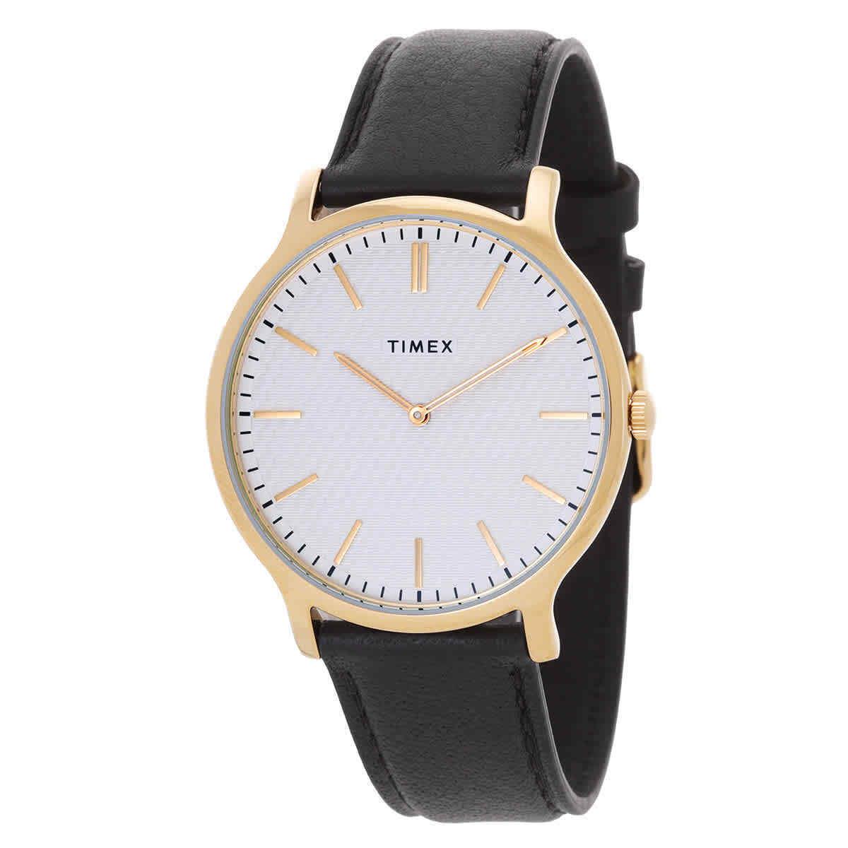 Timex Gallery Quartz Silver Dial Men`s Watch TW2V28400