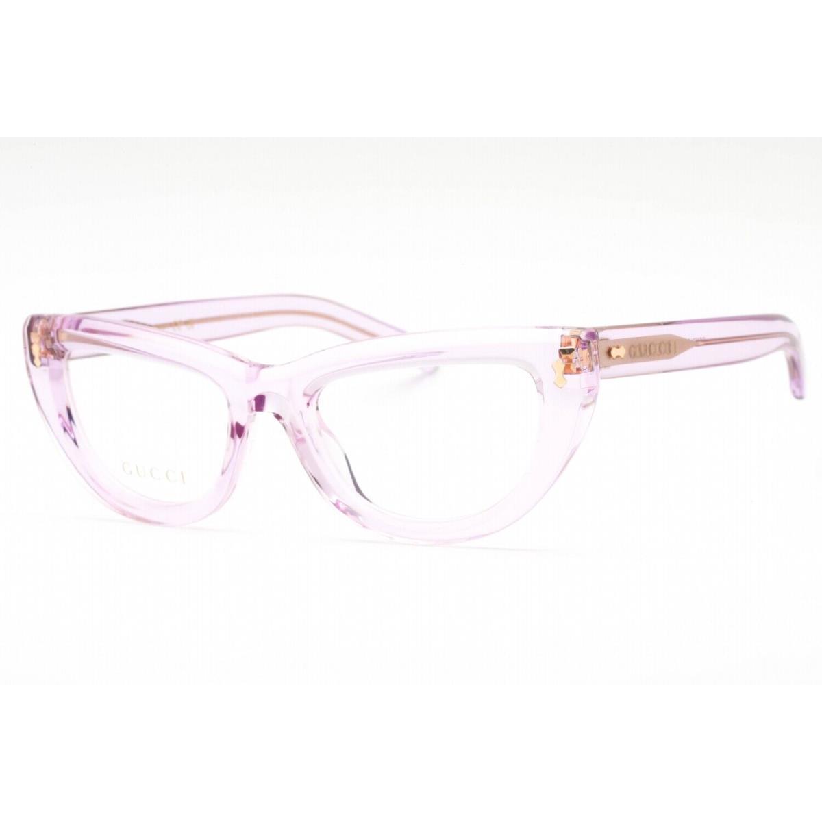 Gucci GG1521O-004-51 Eyeglasses Size 51mm 20mm 140mm Violet Women