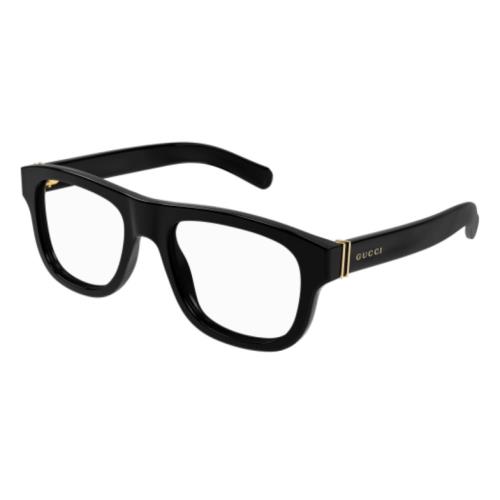 Gucci GG1509O 001 Black Square Men`s Eyeglasses