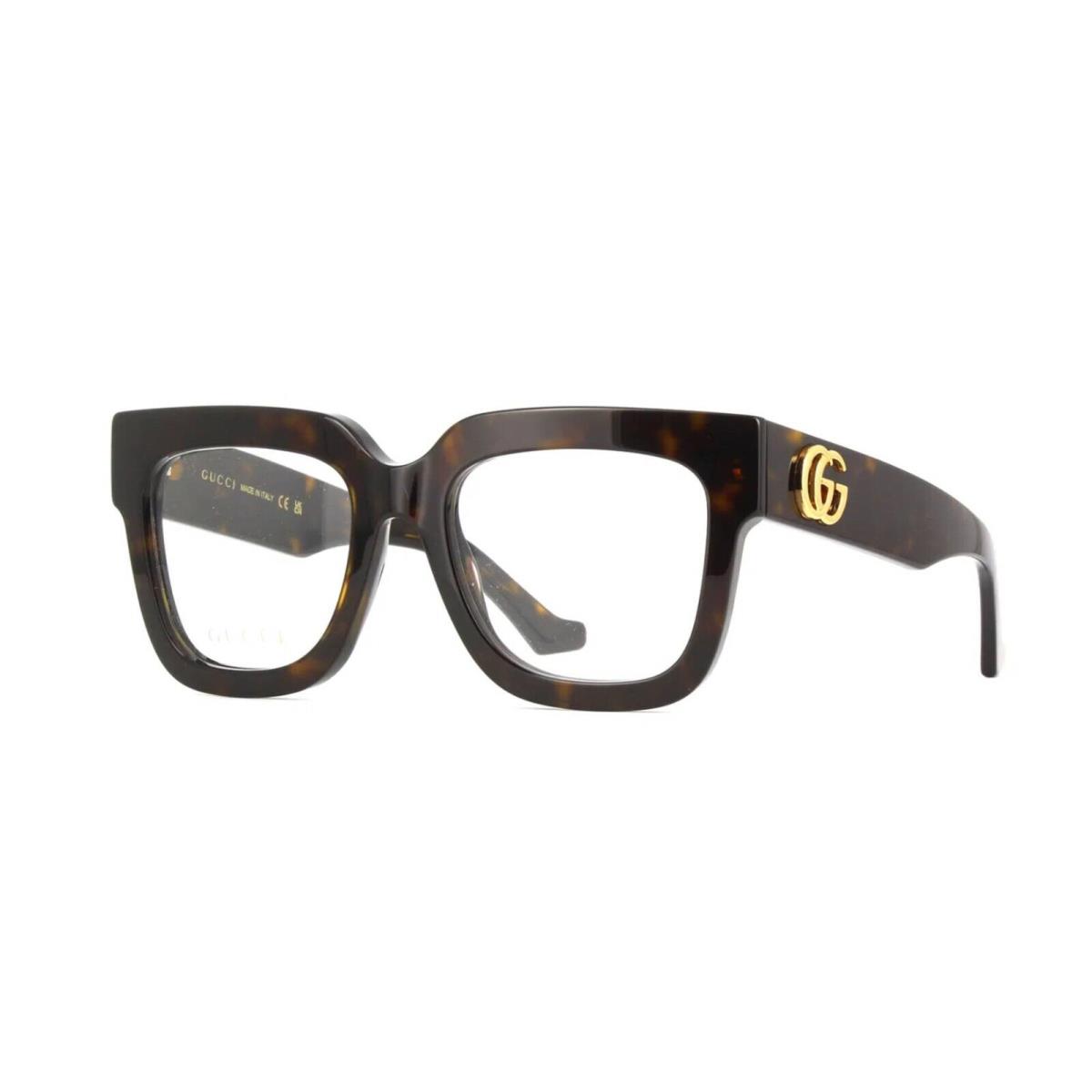 Gucci GG1549O Dark Havana 002 Eyeglasses