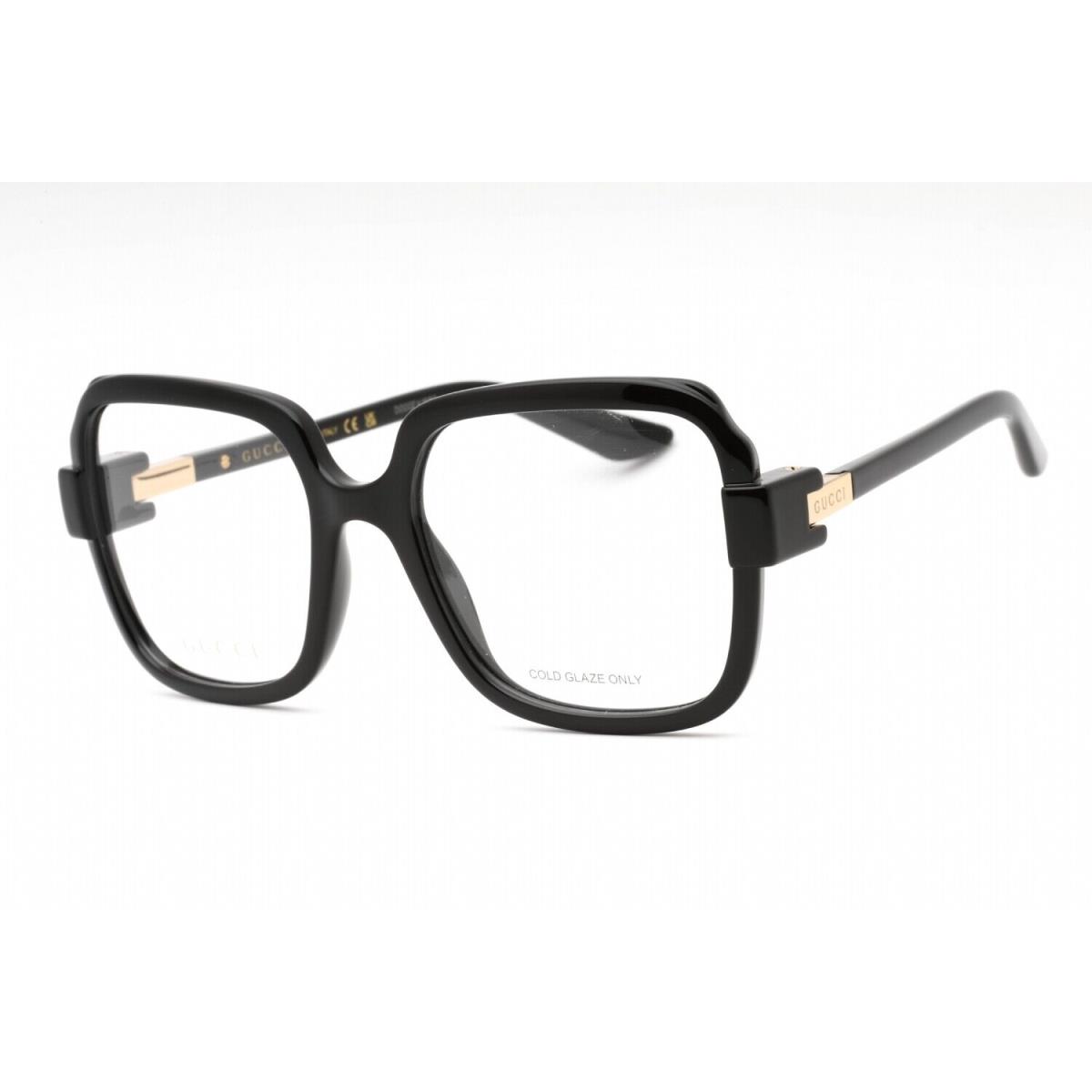 Gucci GG1433O-001-55 Eyeglasses Size 55mm 19mm 135mm Black Women