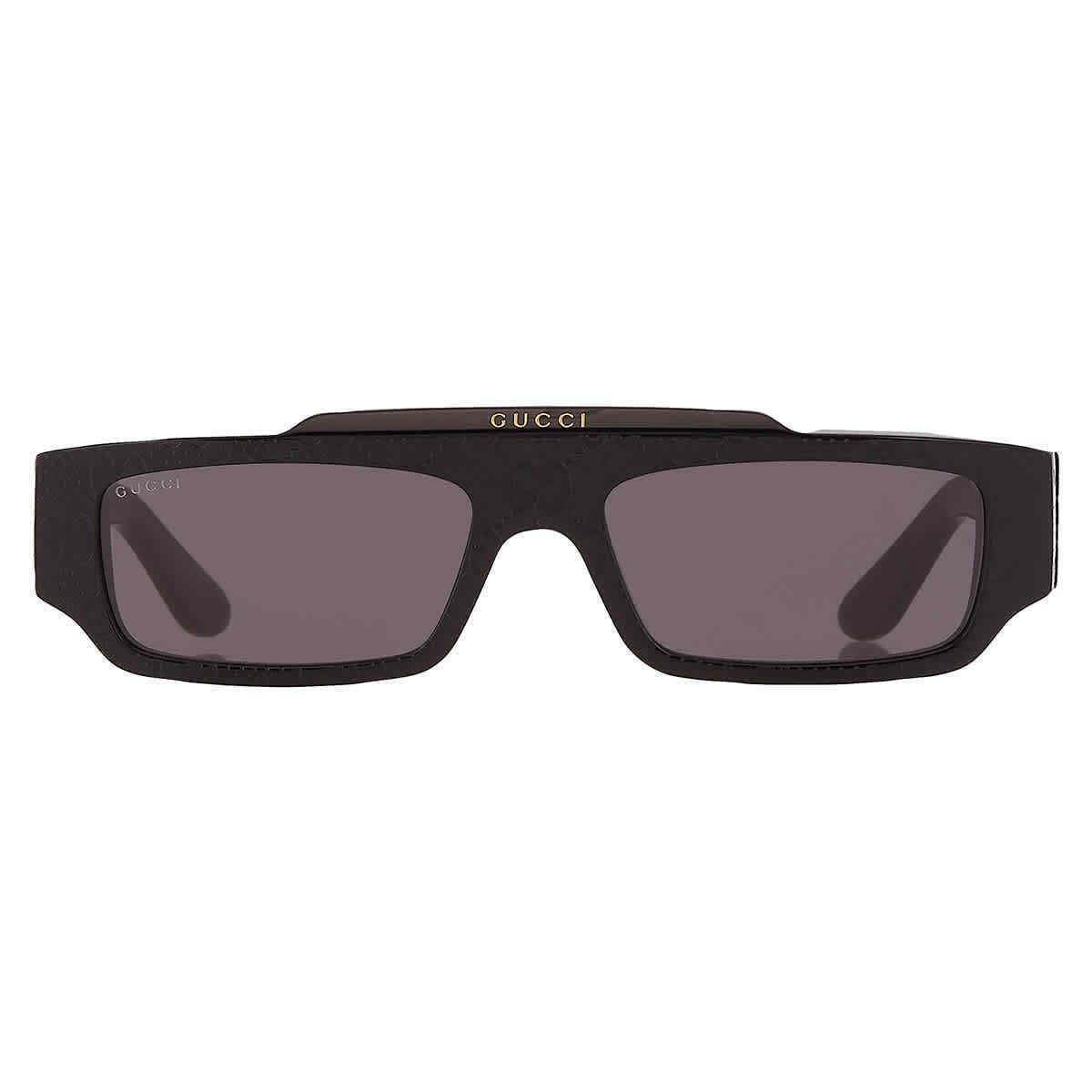 Gucci Grey Browline Men`s Sunglasses GG1592S 001 55 GG1592S 001 55