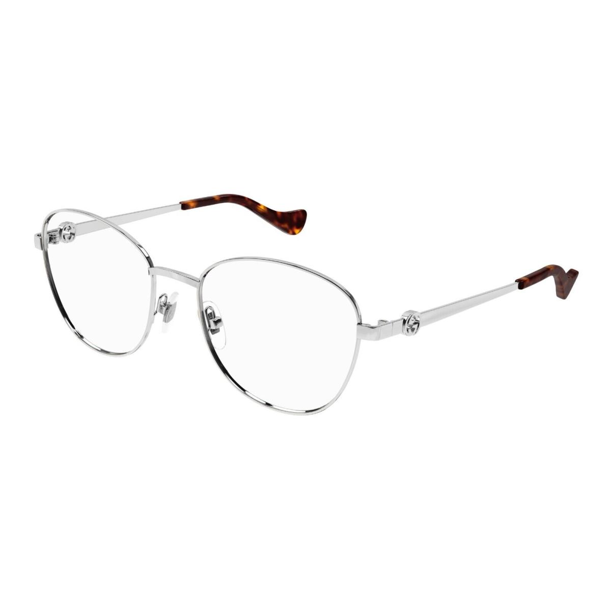 Gucci GG1601O Silver and Havana 003 Eyeglasses