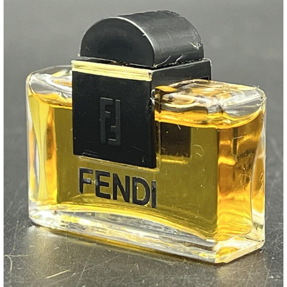 Vintage 1990s Fendi Edt Bethco Mini Travel Purse Gym Bag .17 Fl.oz 5ml