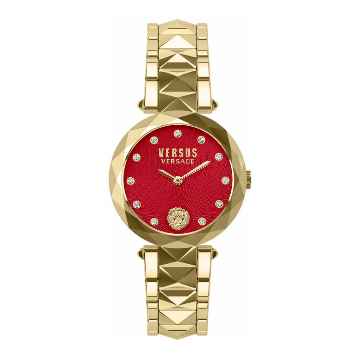 Versus Versace Womens Covent Garden Gold 36mm Bracelet Fashion Watch