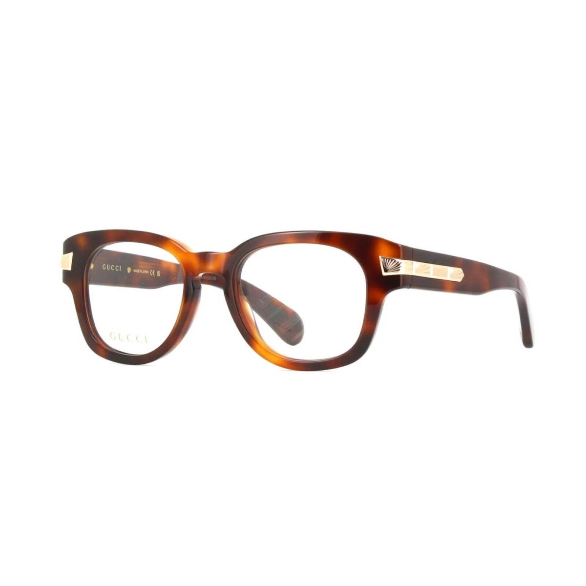 Gucci GG1518O Dark Havana 002 Eyeglasses