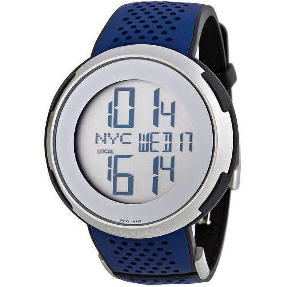 Gucci Unisex I-gucci 114 Series Digital Watch YA114105 Blue