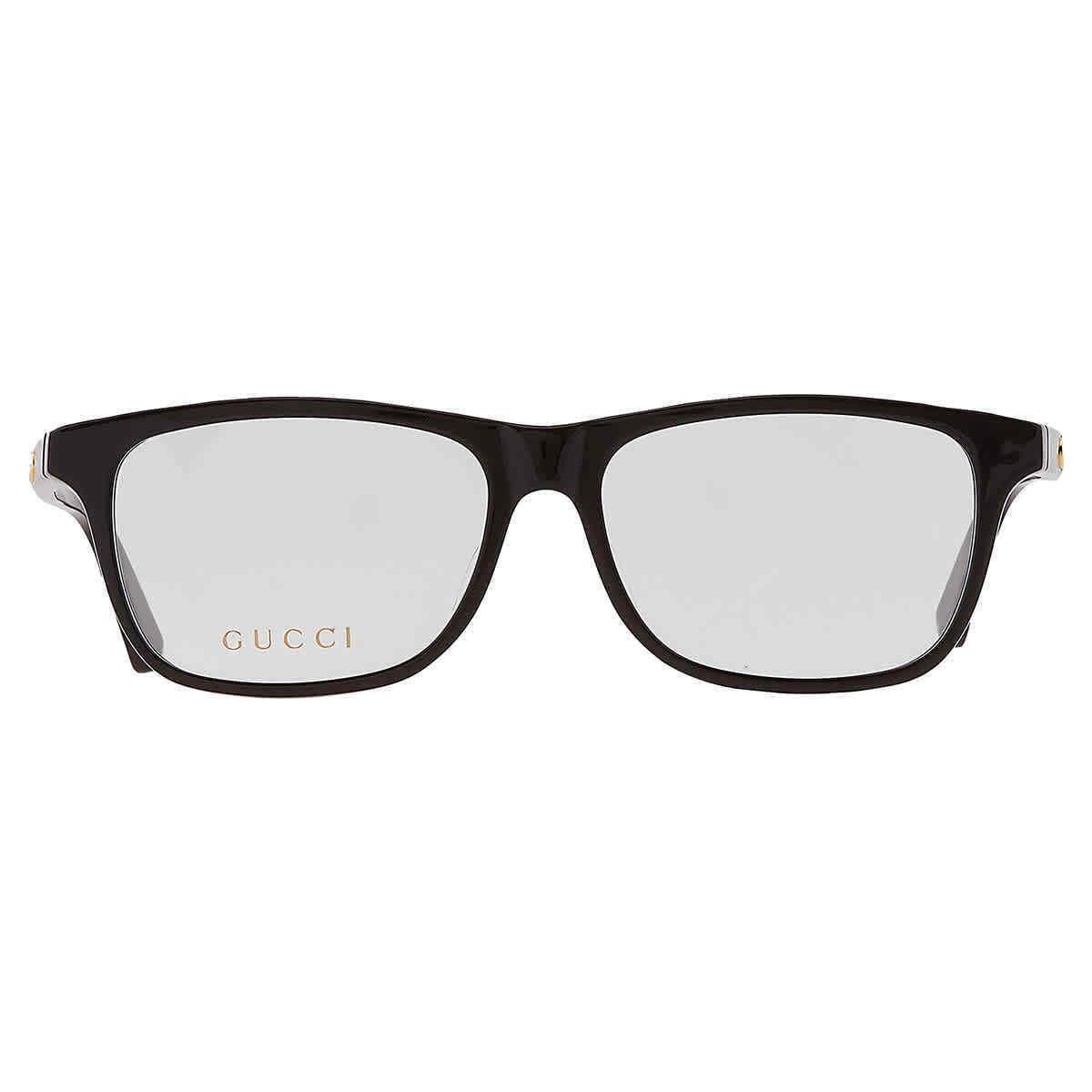 Gucci Demo Square Ladies Eyeglasses GG0755OA 001 54 GG0755OA 001 54