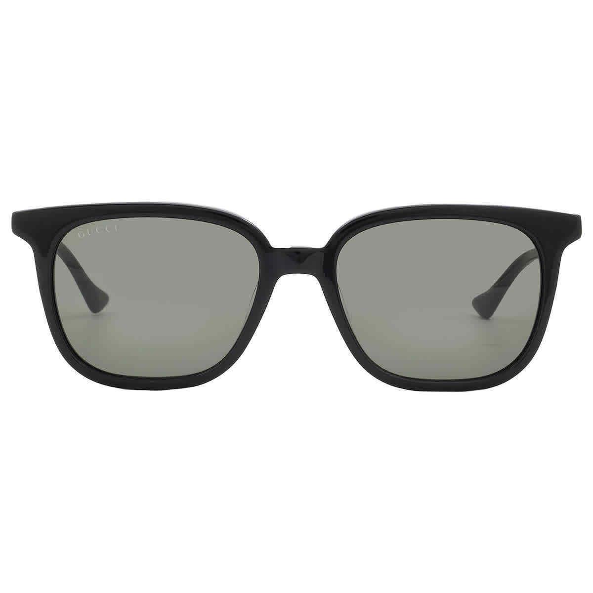 Gucci Grey Square Men`s Sunglasses GG1493S 001 54 GG1493S 001 54